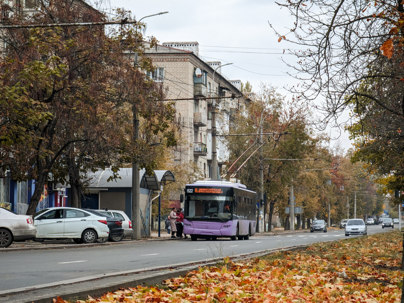 Донецк, ЛАЗ E183A1 № 1522