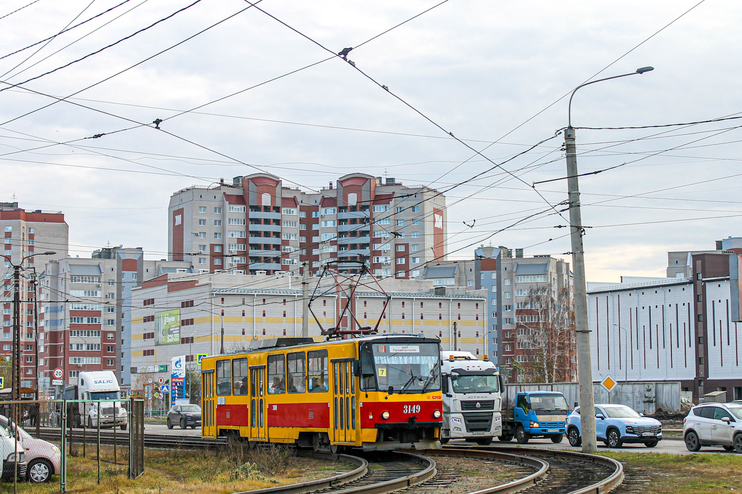 Барнаул, Tatra T6B5SU № 3149