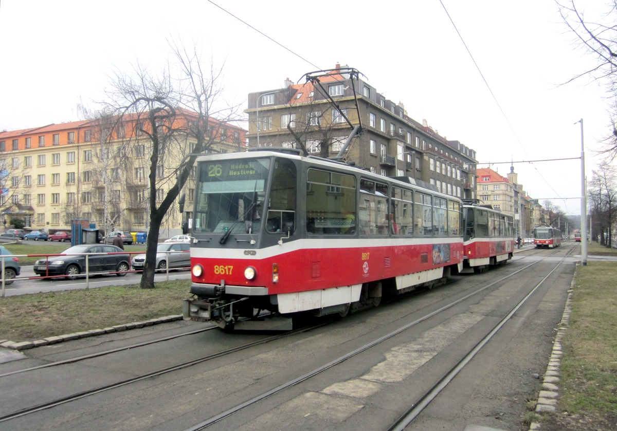 Прага, Tatra T6A5 № 8617 Прага, Tatra T6A5 № 8617