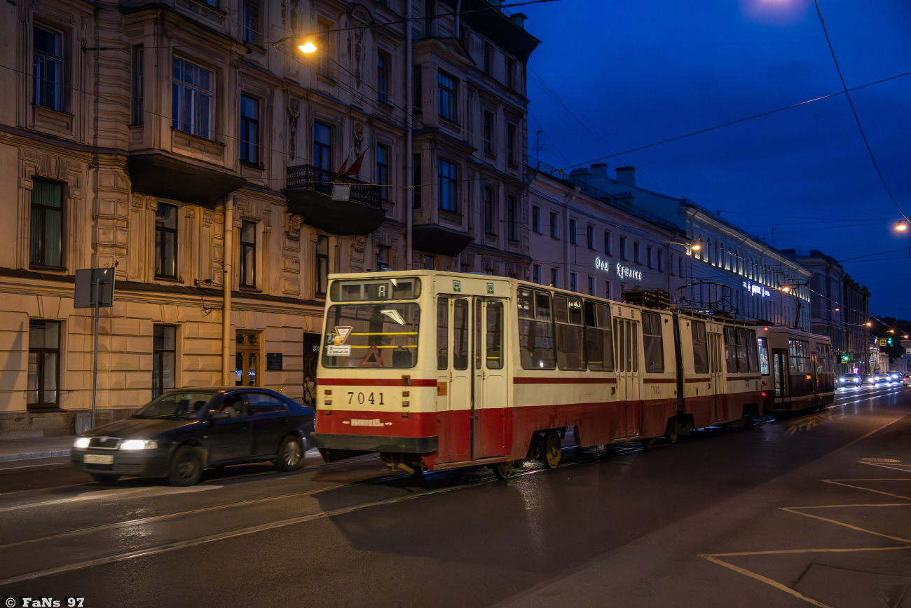 Санкт-Петербург, ЛВС-86К № 7041