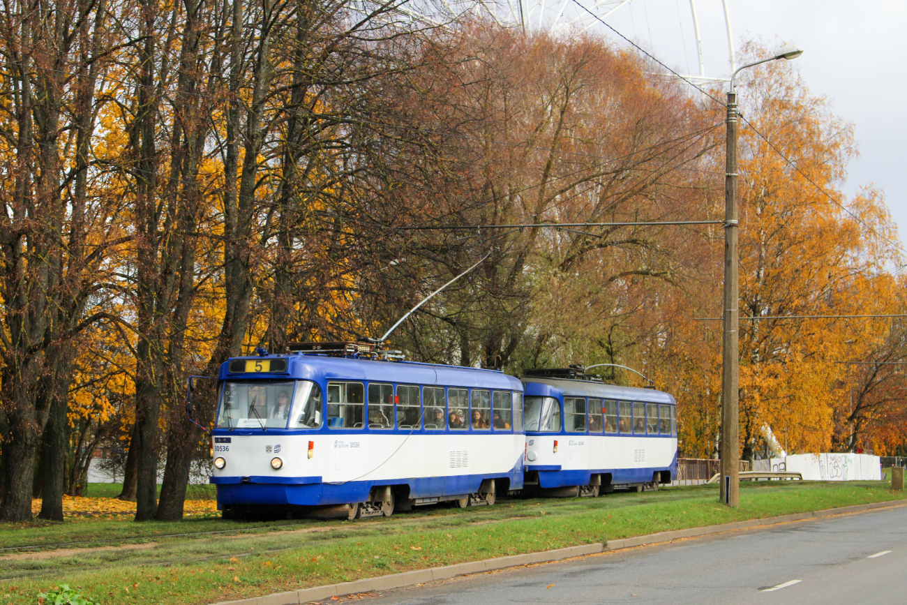 Рига, Tatra T3A № 30536