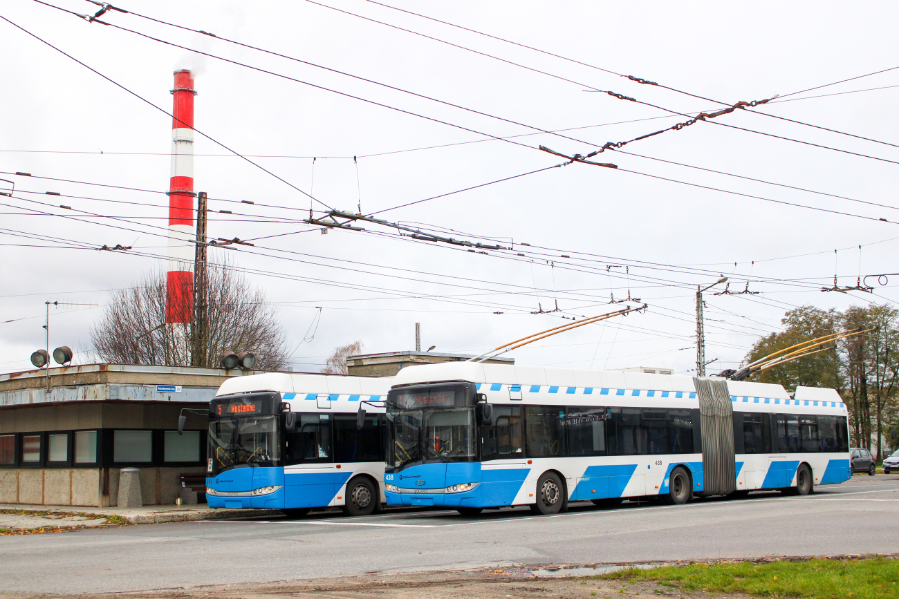 Таллин, Solaris Trollino III 18 AC № 438