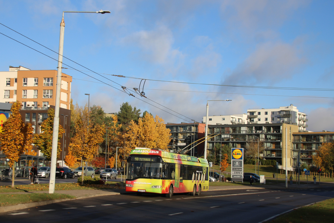 Vilnius, Solaris Trollino II 15 AC № 2712