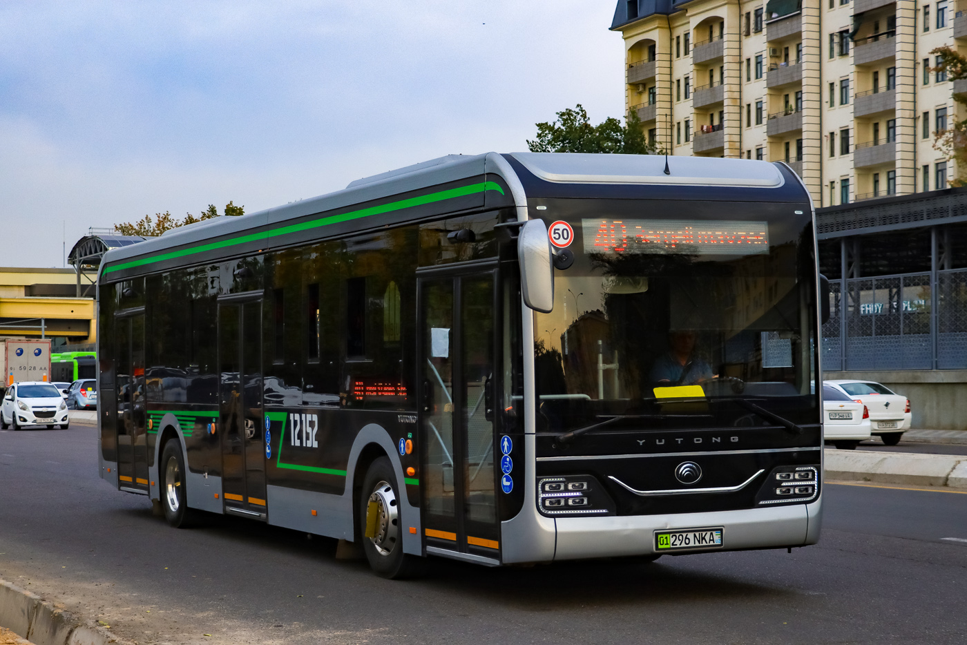 Ташкент, Yutong ZK6126BEVG № 12152