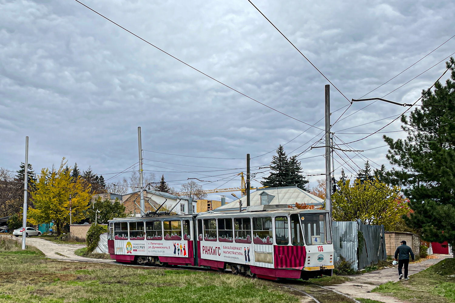 Пятигорск, Tatra KT4SU № 136