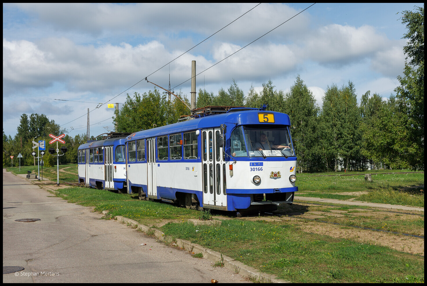 Рига, Tatra T3A № 30166
