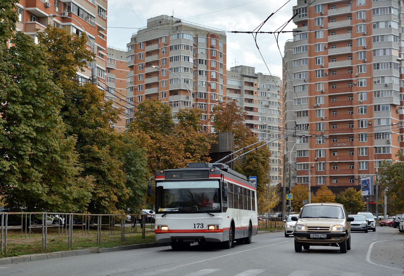 Краснодар, Тролза-5275.07 «Оптима» № 173