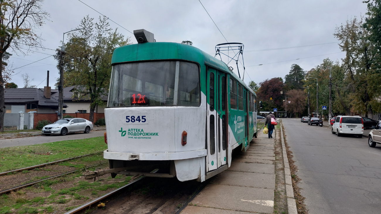 Киев, Tatra T3SU № 5845
