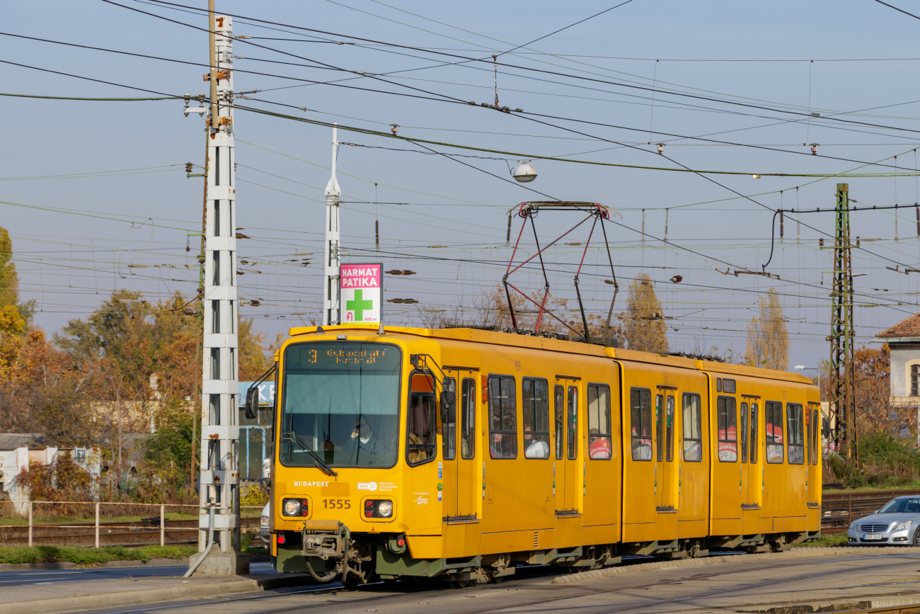Будапешт, Duewag TW6000 № 1555