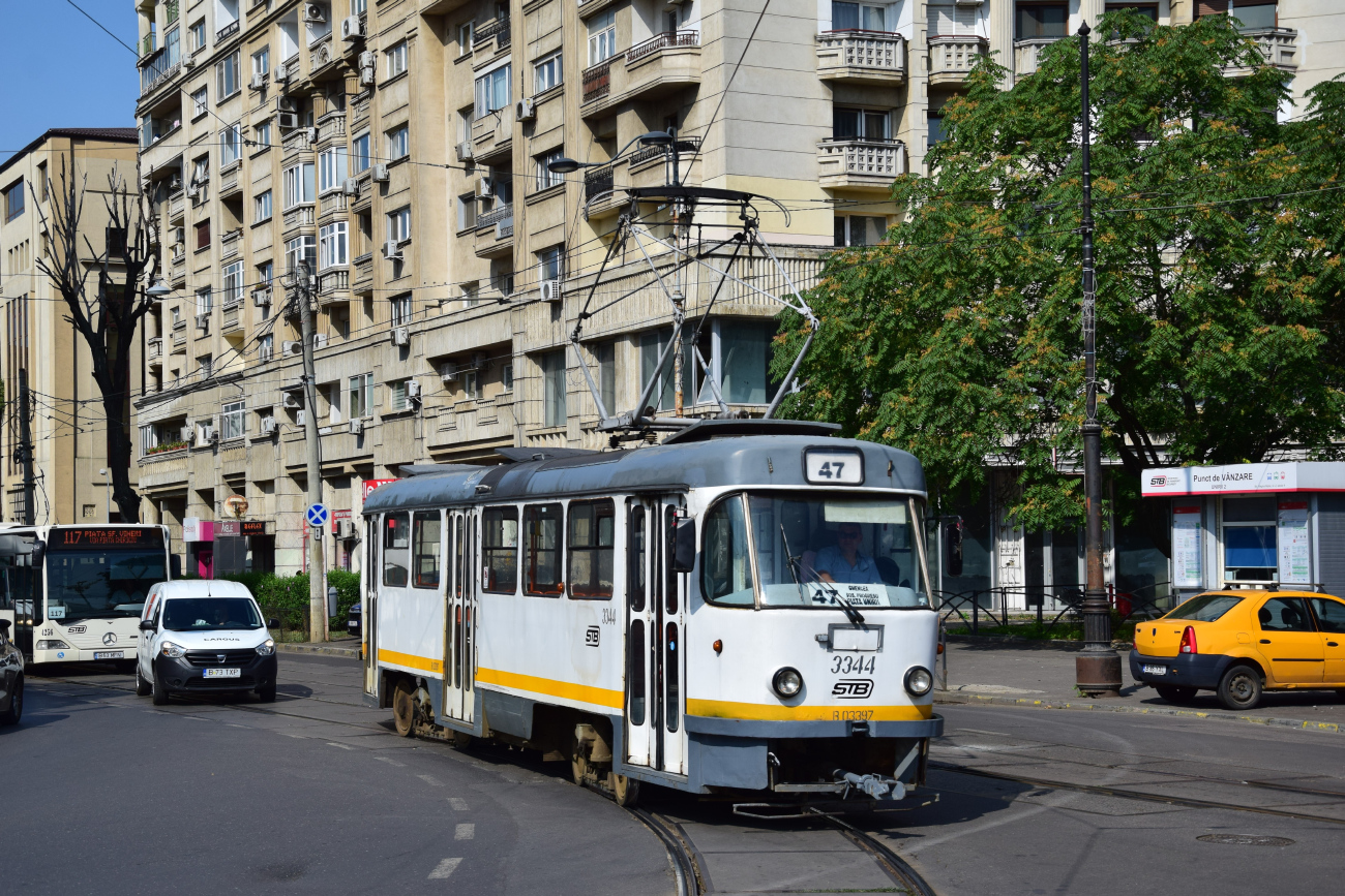 Букурещ - Илфов, Tatra T4R № 3344