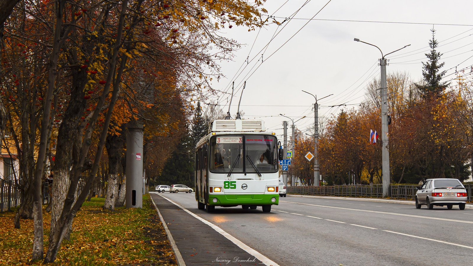 Ленинск-Кузнецкий, ЛиАЗ-5280 № 85