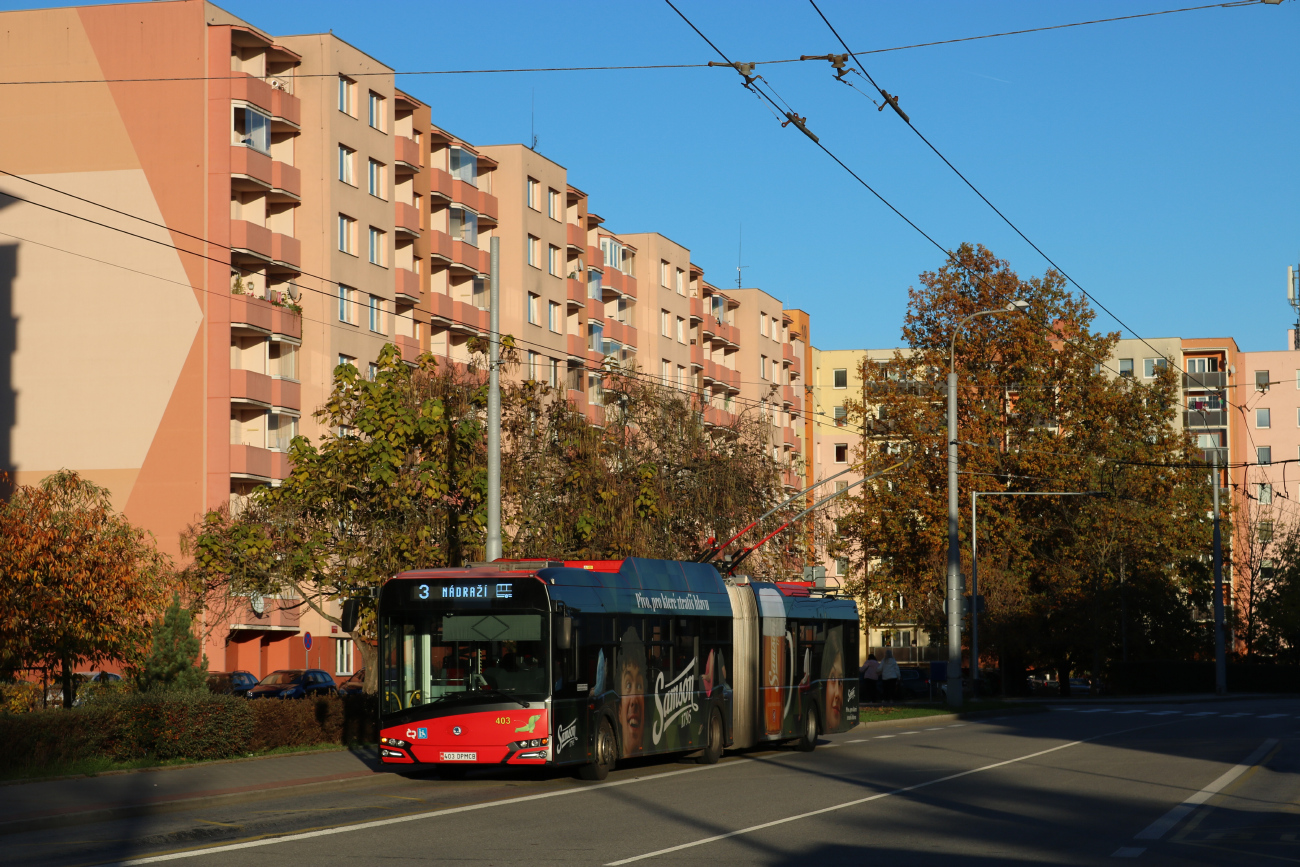 Ческе-Будеёвице, Škoda 27Tr Solaris IV № 403