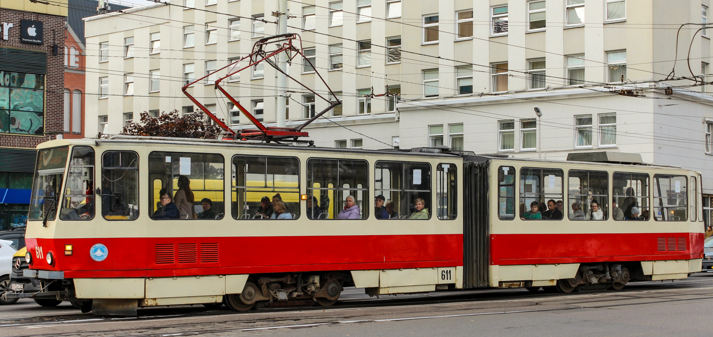 Калининград, Tatra KT4D № 611
