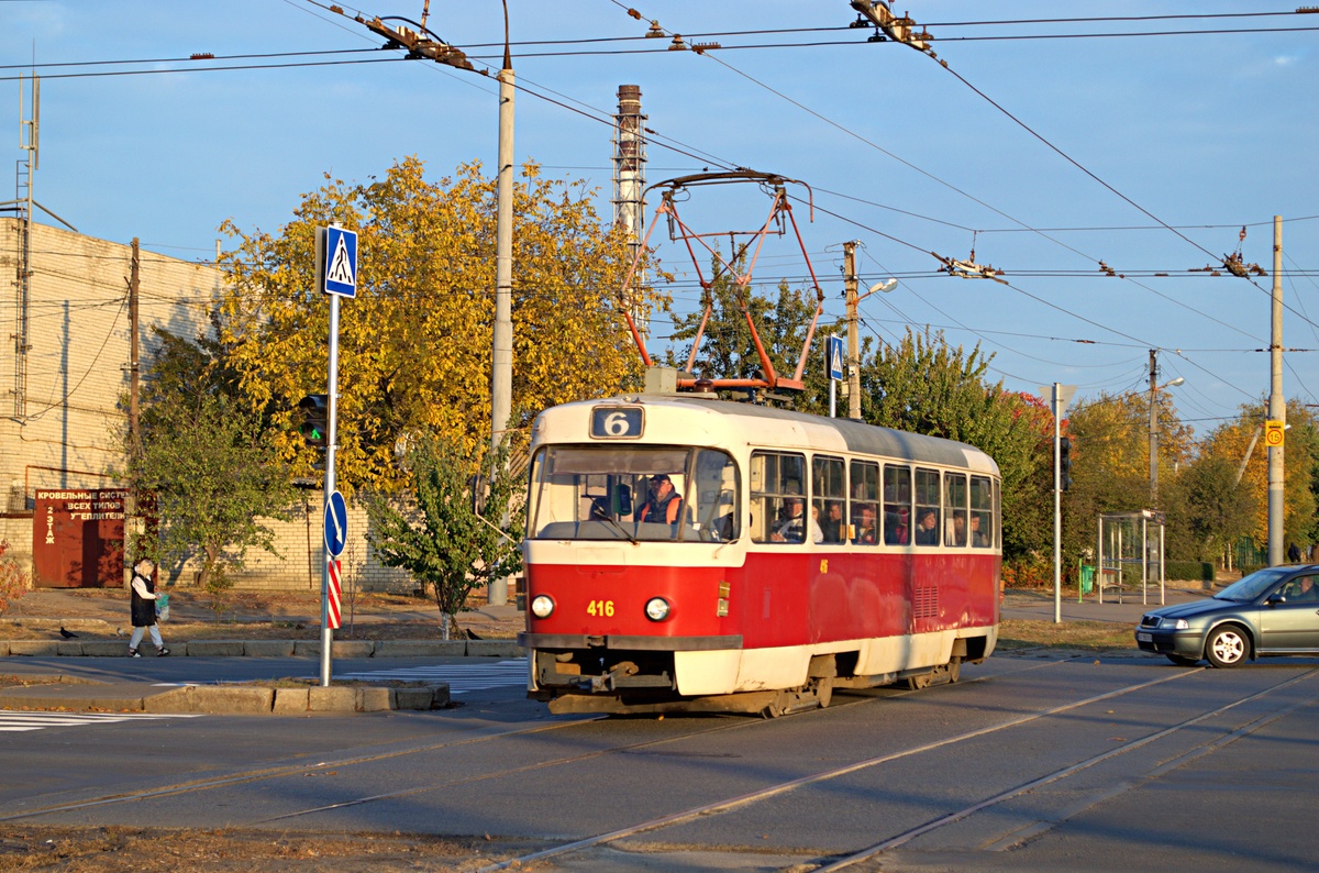 Харьков, Tatra T3SUCS № 416