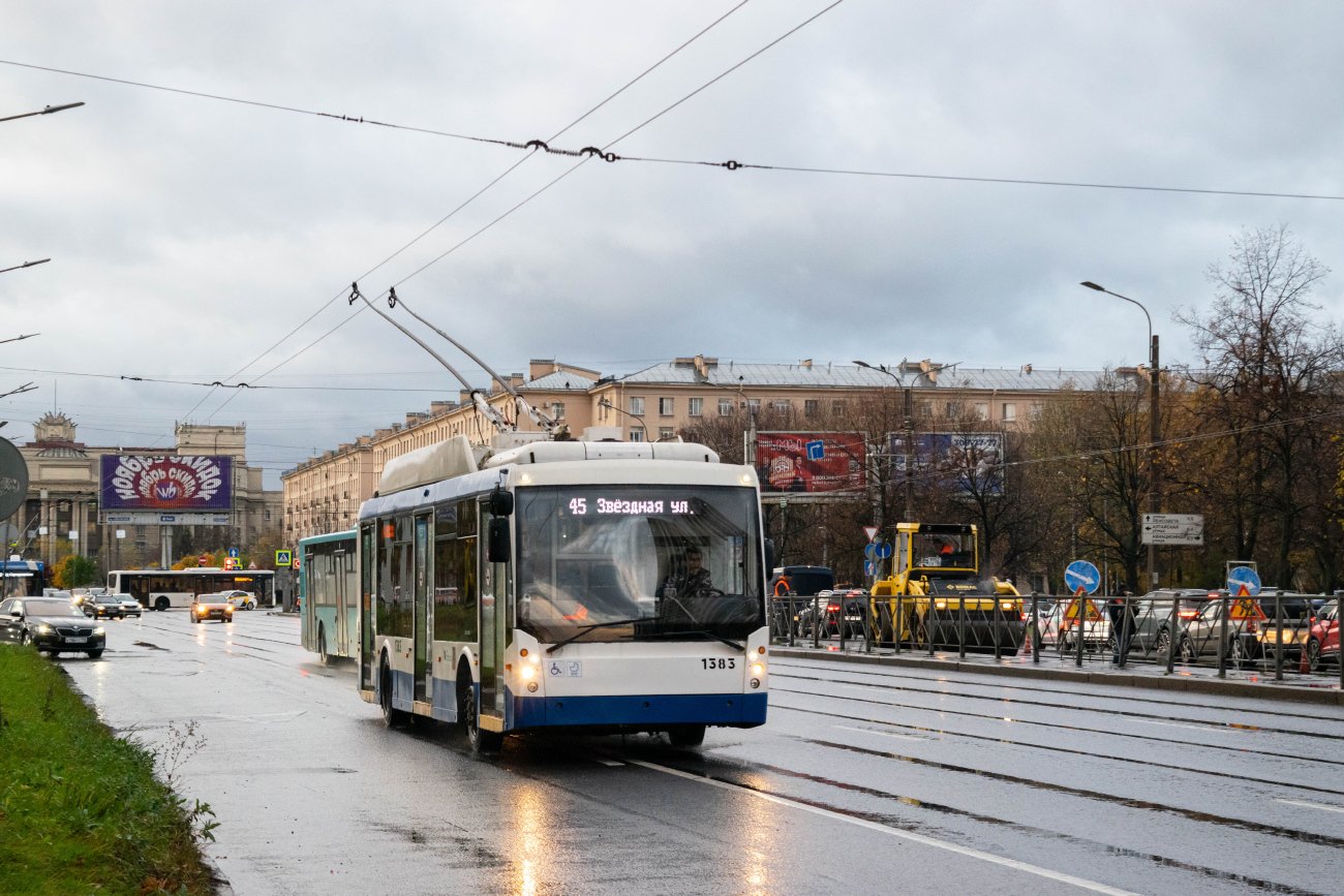 Saint-Petersburg, Trolza-5265.00 “Megapolis” č. 1383 Saint-Petersburg, Trolza-5265.00 “Megapolis” č. 1383