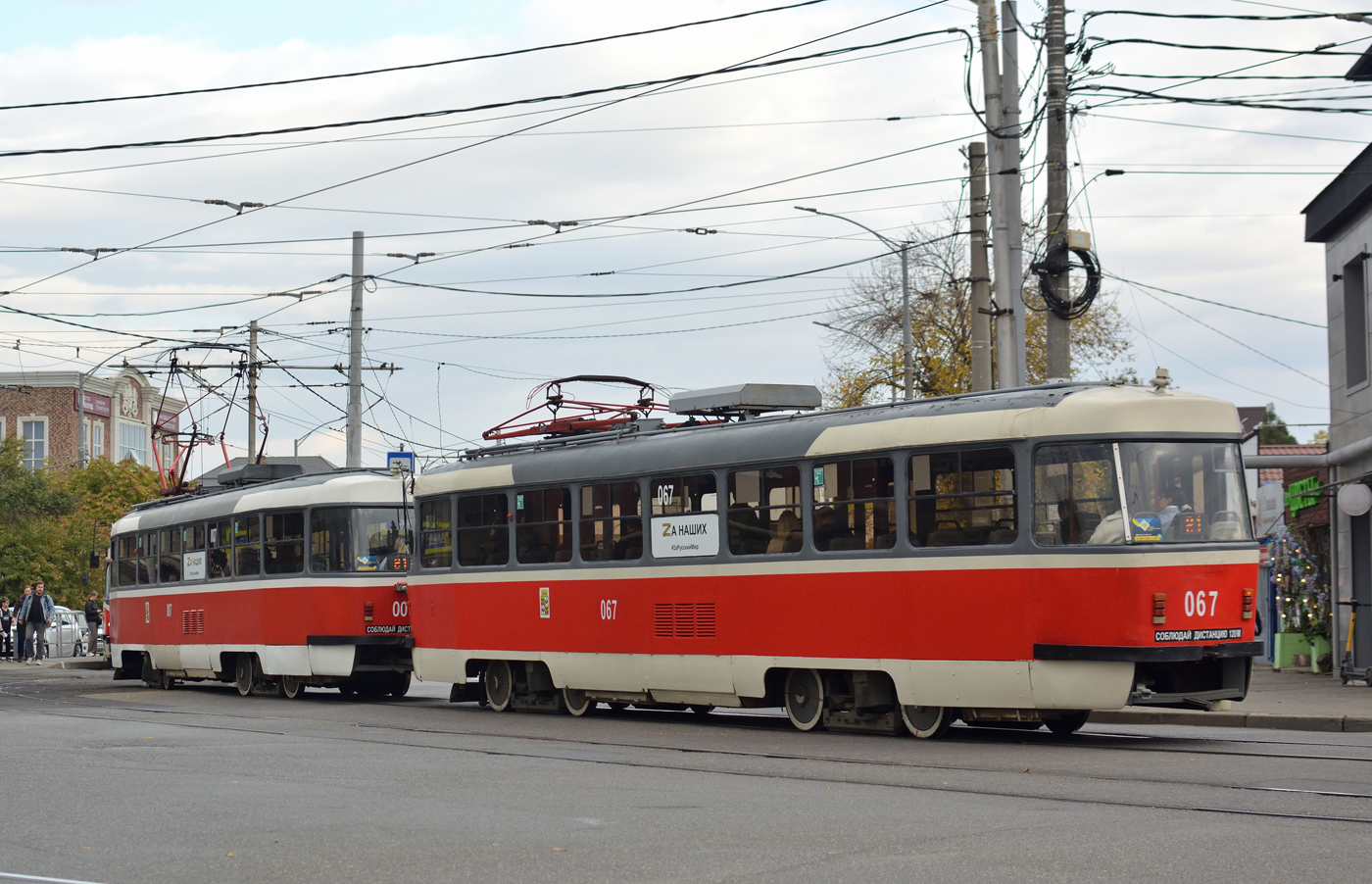 Краснодар, Tatra T3SU КВР ТРЗ № 067