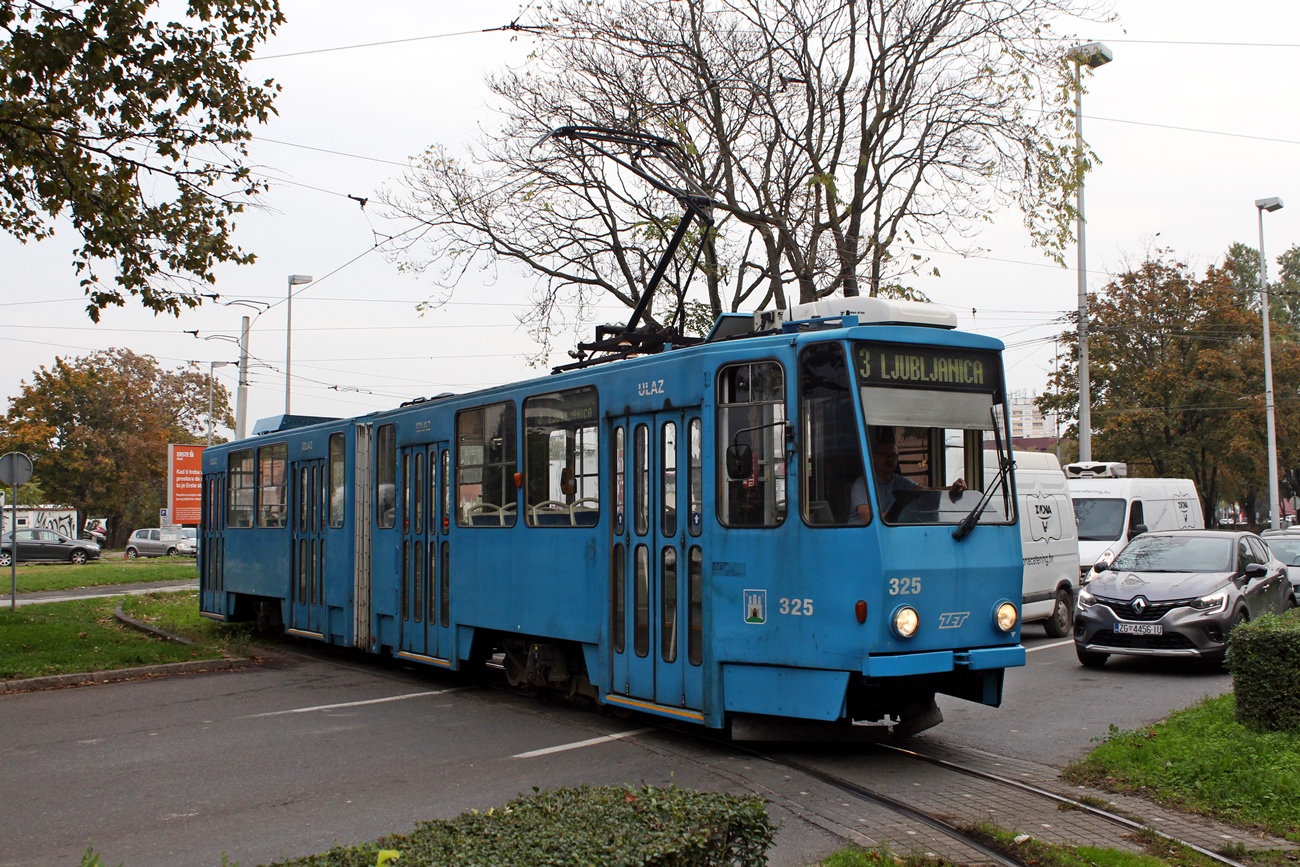 Загреб, Tatra KT4YU № 325