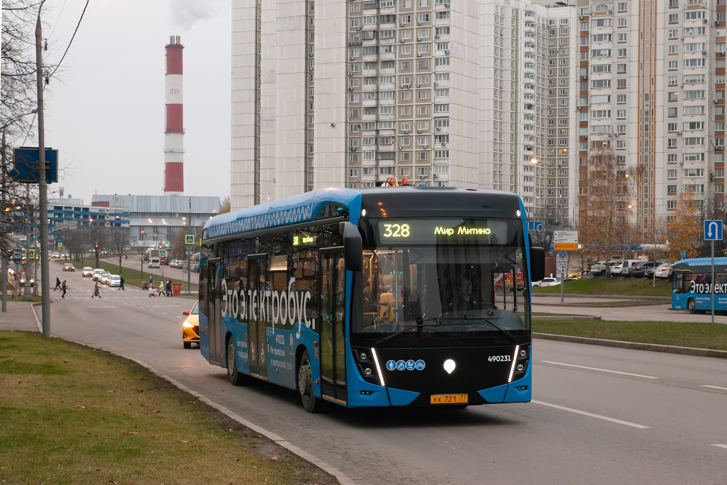 Moskva, KAMAZ-6282 č. 490231