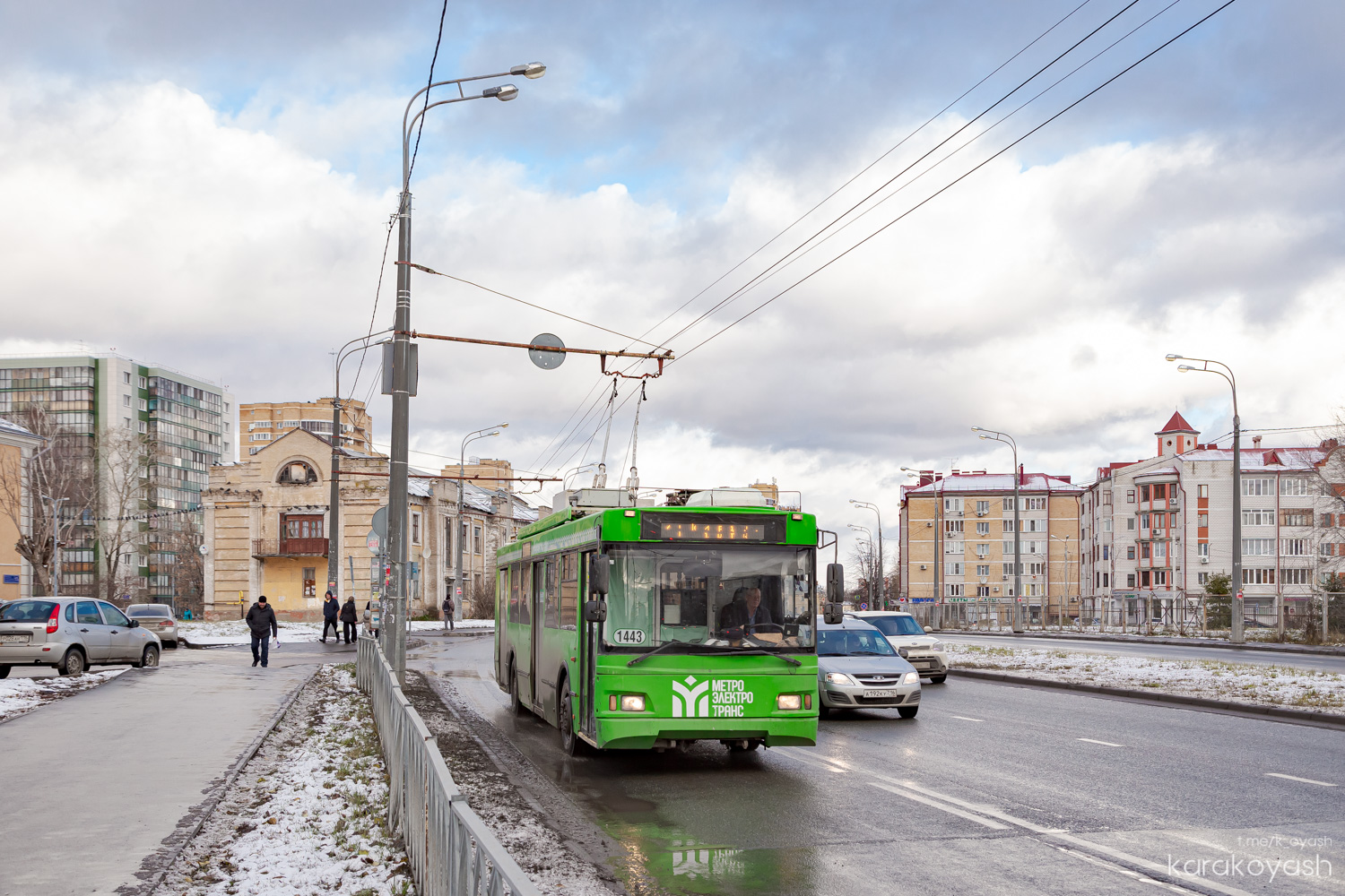 Казань, Тролза-5275.03 «Оптима» № 1443