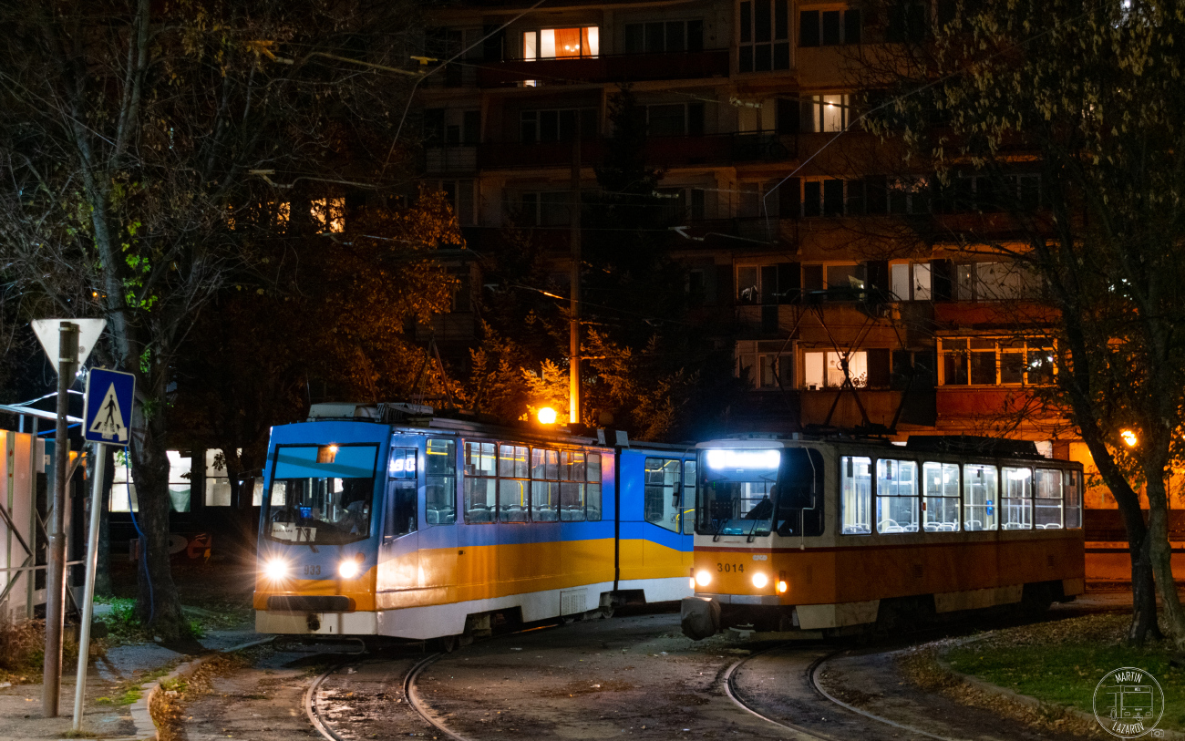 София, Tatra T6A2B № 3014 София, Tatra T6A2B № 3014