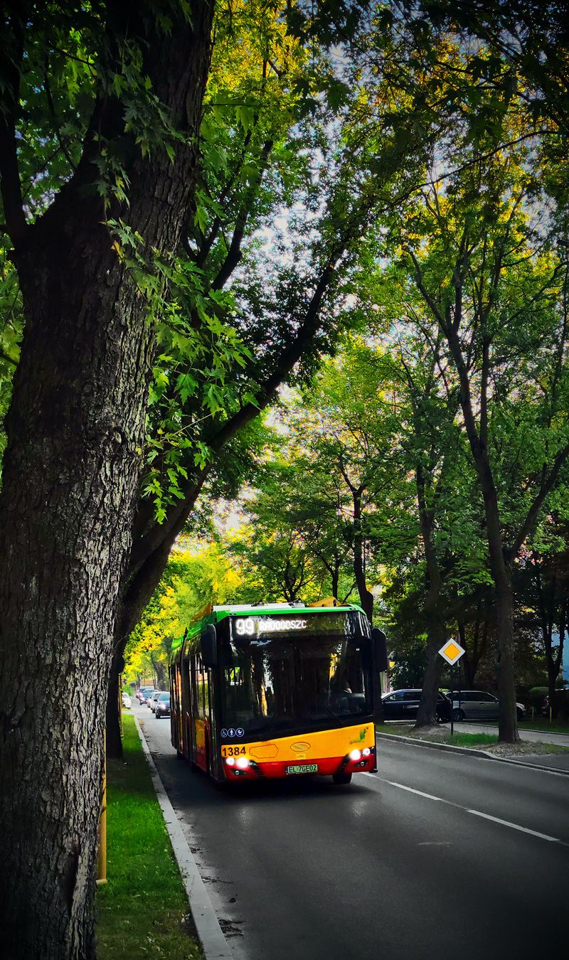 Łódź, Solaris Urbino IV 18 Electric № 1384