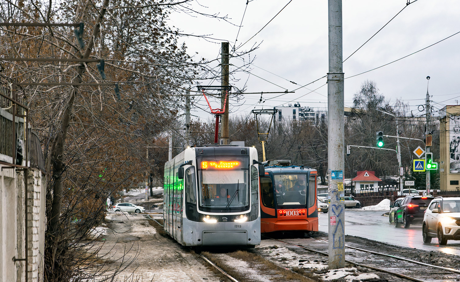 Уфа, 71-414 (Pesa Fokstrot) № 1203
