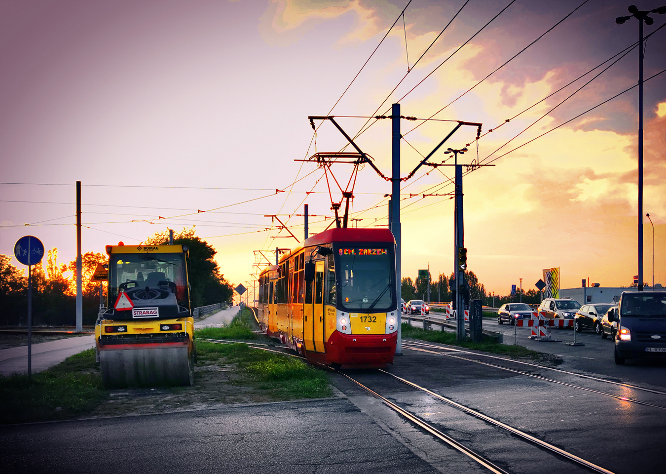 Лодзь, Konstal/MPK 805N-M14 № 1732