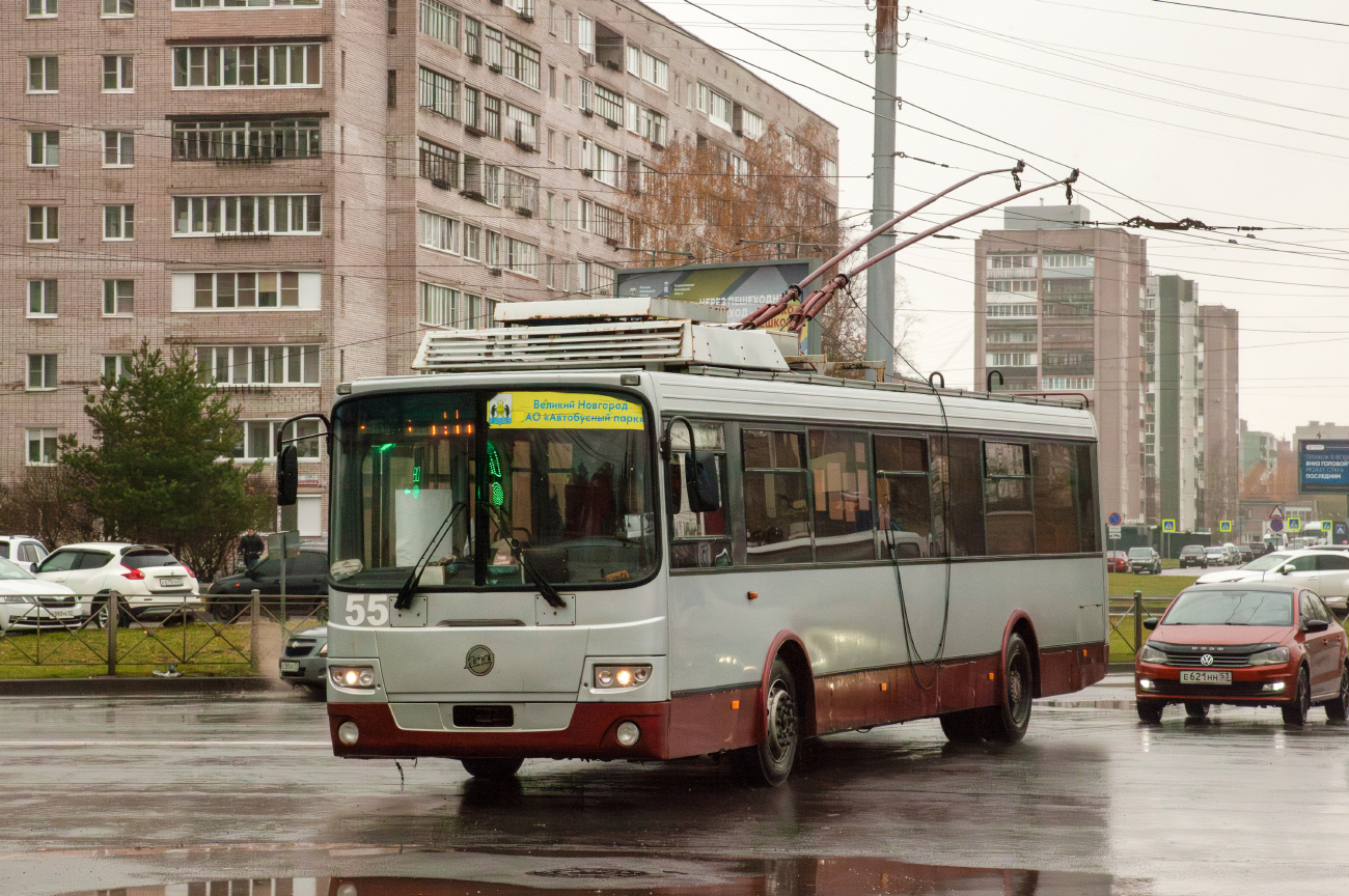 Veliky Novgorod, LiAZ-52803 (VZTM) č. 55