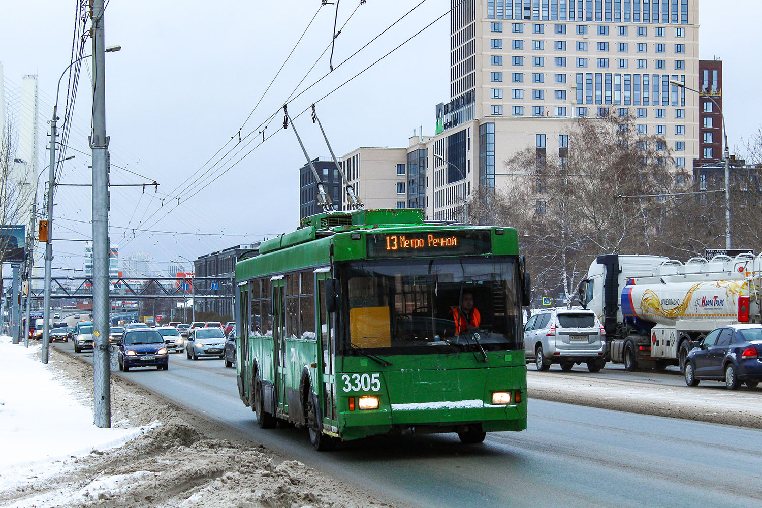 Nowosibirsk, Trolza-5275.05 “Optima” Nr. 3305