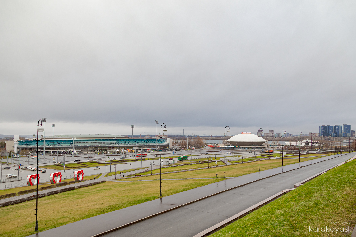 Казань — Линии ГЭТ [1] — Центр; Казань — Электротранспорт с высоты