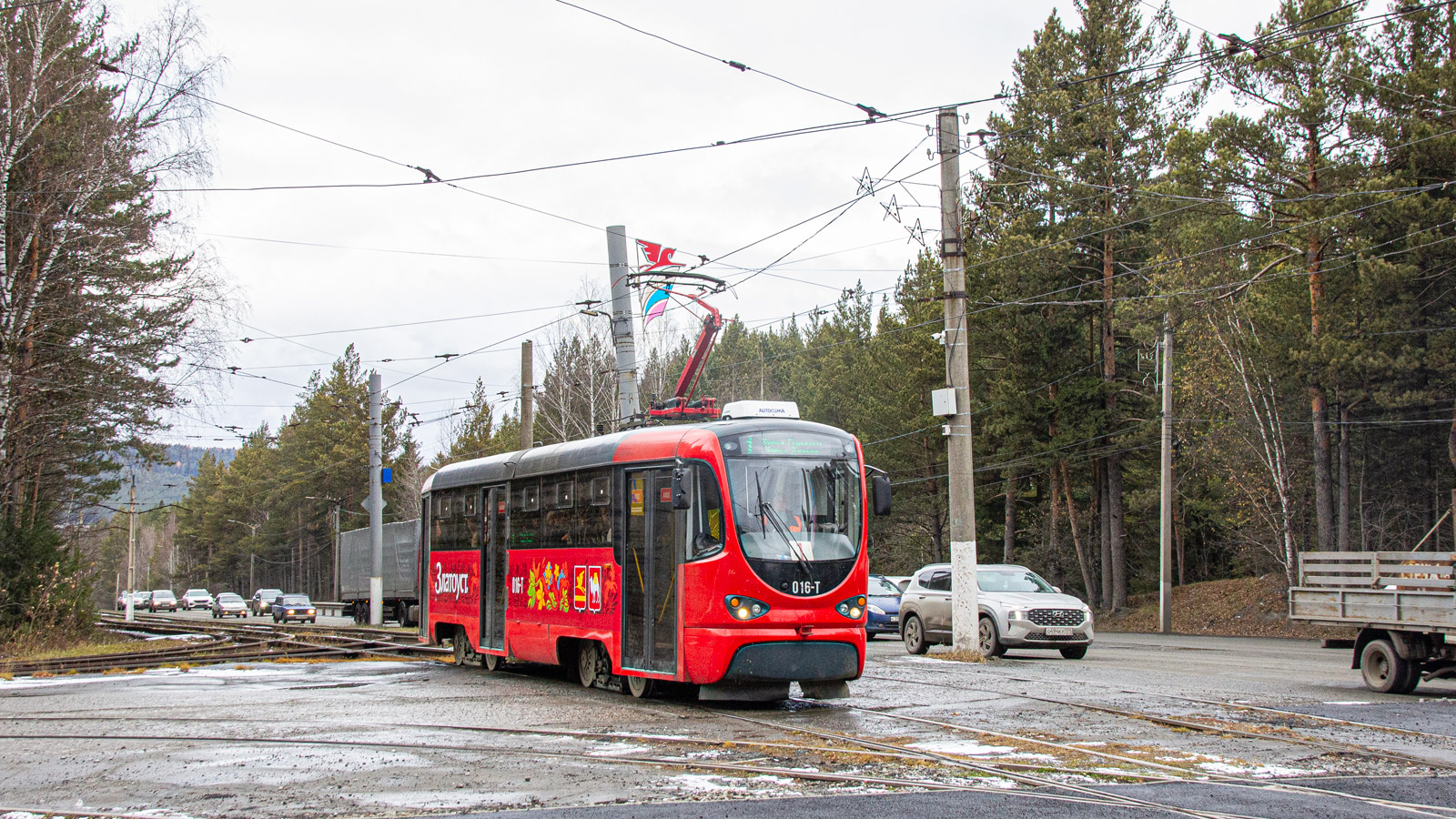 Златоуст, Tatra T3K «Иж» № 016