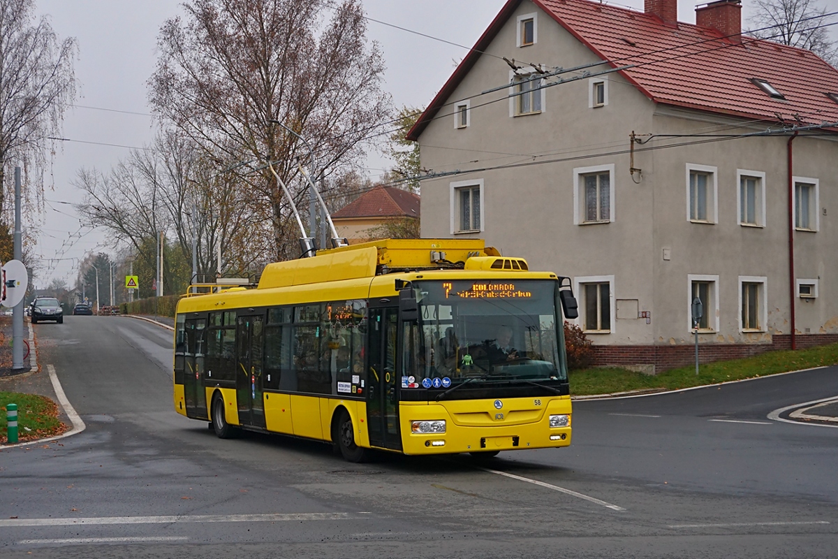 Mariánské Lázně, Škoda 30Tr SOR # 58