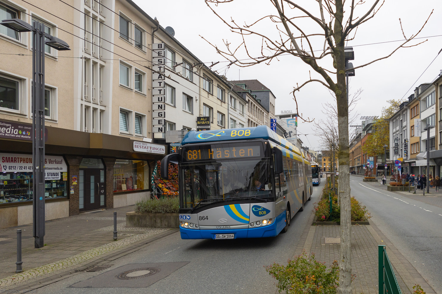 Золинген, Solaris Trollino III 18,75 Kiepe № 864