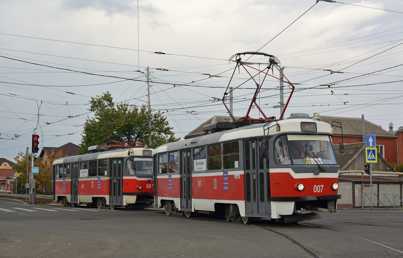 Краснодар, Tatra T3SU КВР ТРЗ № 007 Краснодар, Tatra T3SU КВР ТРЗ № 007
