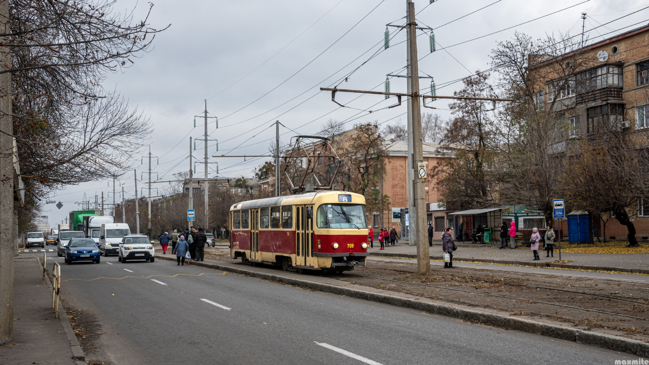 Харьков, Tatra T3SUCS № 709