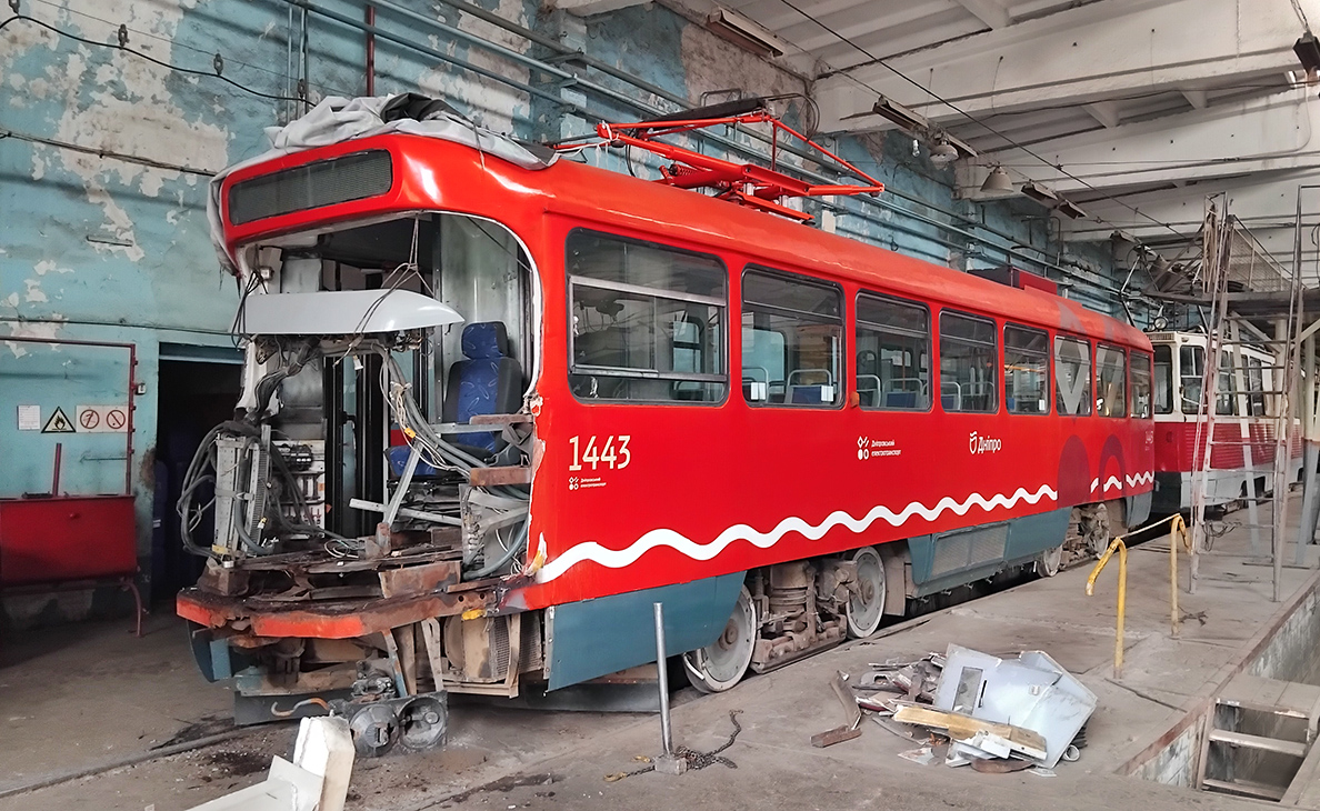 Dnipro, Tatra T4D-MT # 1443