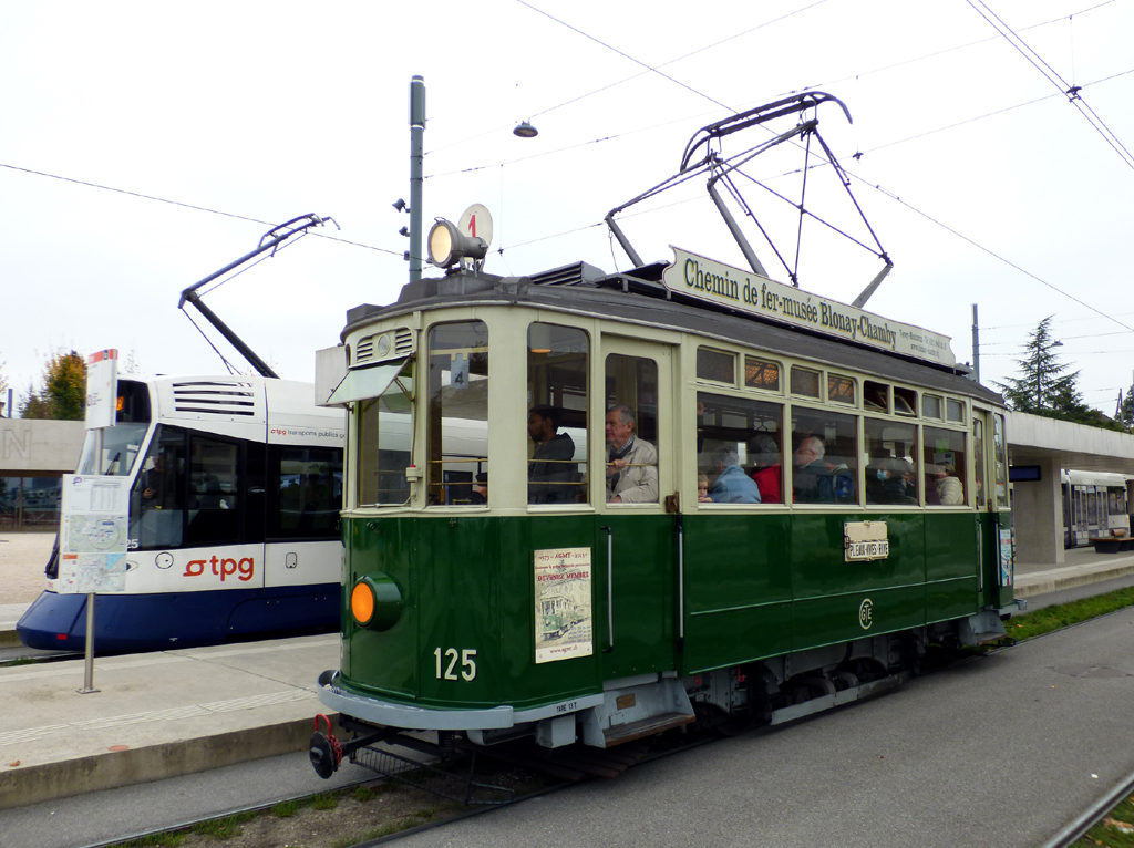Женева, SIG/SAAS Ce 2/2 № 125; Женева — Festival des Tramways 2024