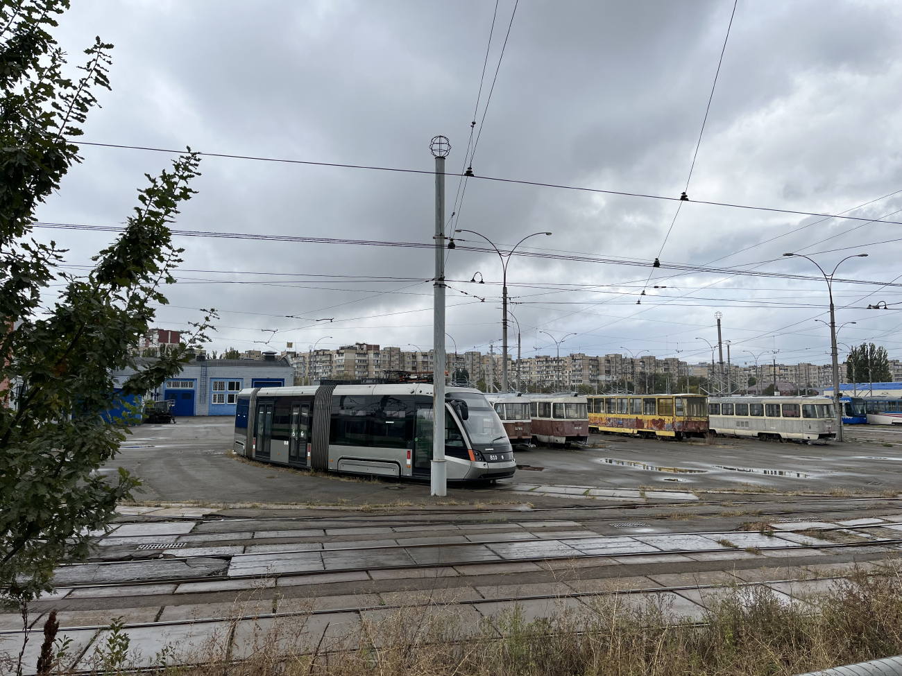 Kyiv — Tramway depots: im. Shevchenko. New yard at Borshchahivka