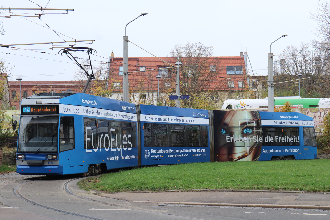 Лейпциг, DWA NGT8 № 1141 Лейпциг, DWA NGT8 № 1141