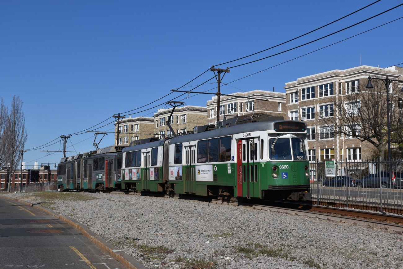 Бостон, Kinki Sharyo MBTA Type 7 № 3620