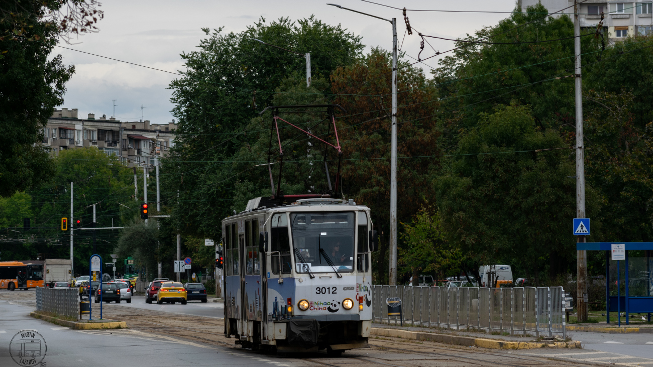 София, Tatra T6A2B № 3012