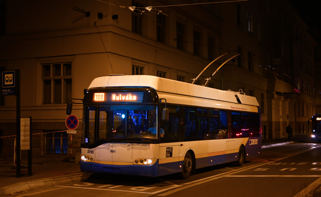 Ostrava, Solaris Trollino II 12 AC nr. 3730
