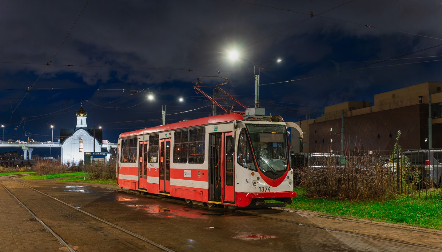 Санкт-Петербург, 71-134А (ЛМ-99АВН) № 1374