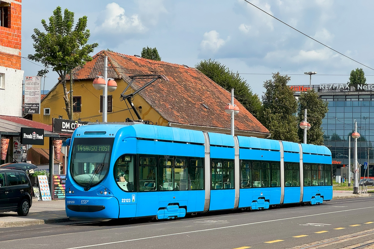 Загреб, Končar TMK 2200 № 22123