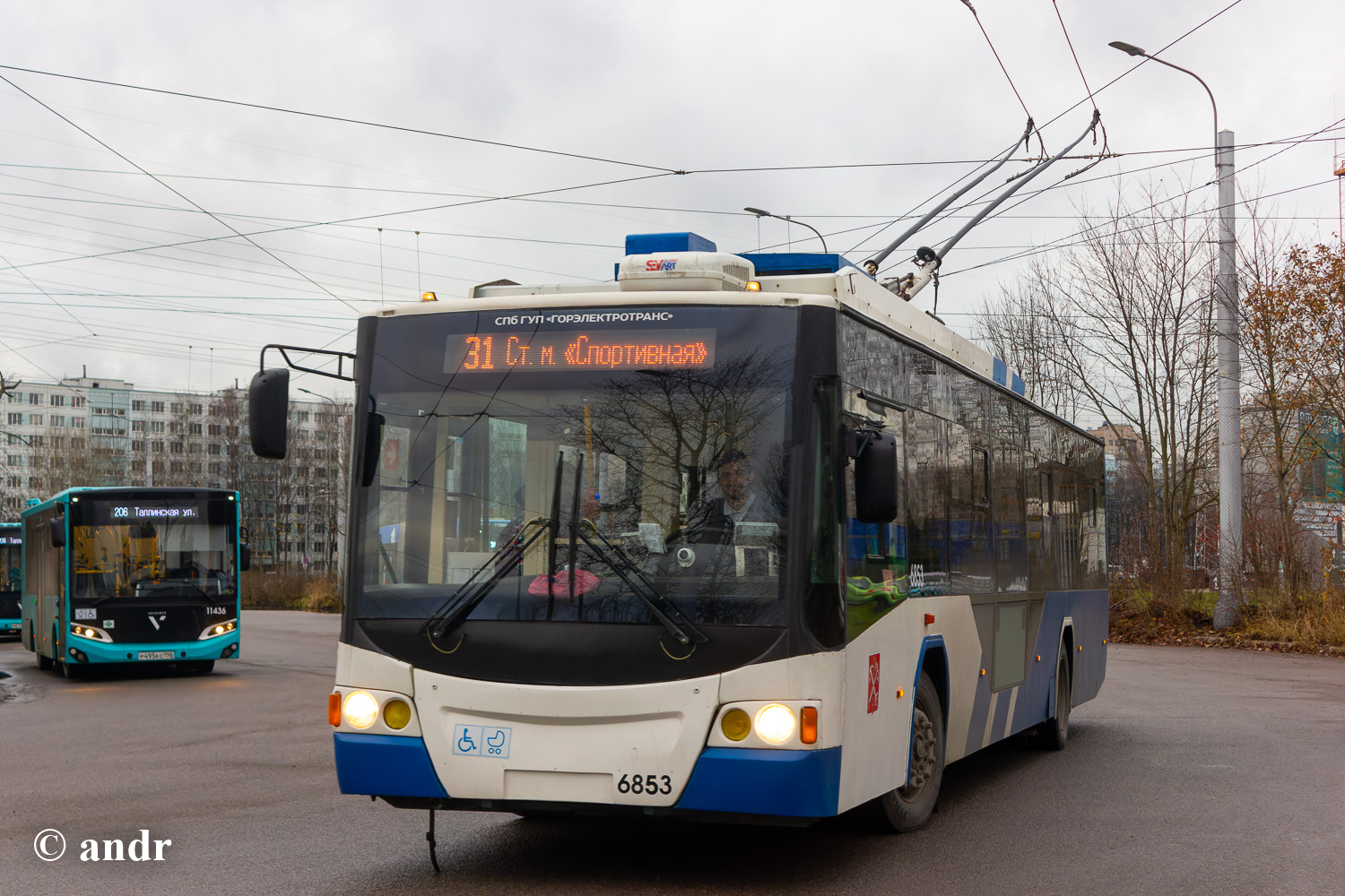 Санкт-Петербург, ВМЗ-5298.01 «Авангард» № 6853