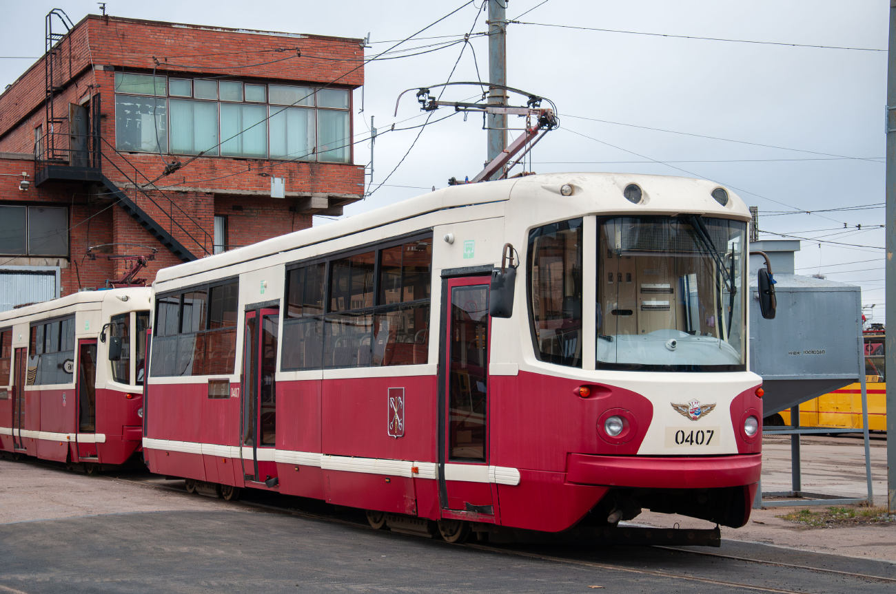 Санкт-Петербург, ЛМ-68М2 (мод. СПб ГЭТ) № 0407