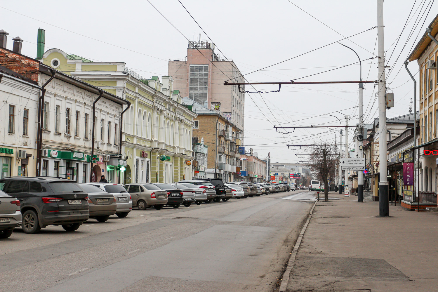 Тамбов — Закрытые троллейбусные линии