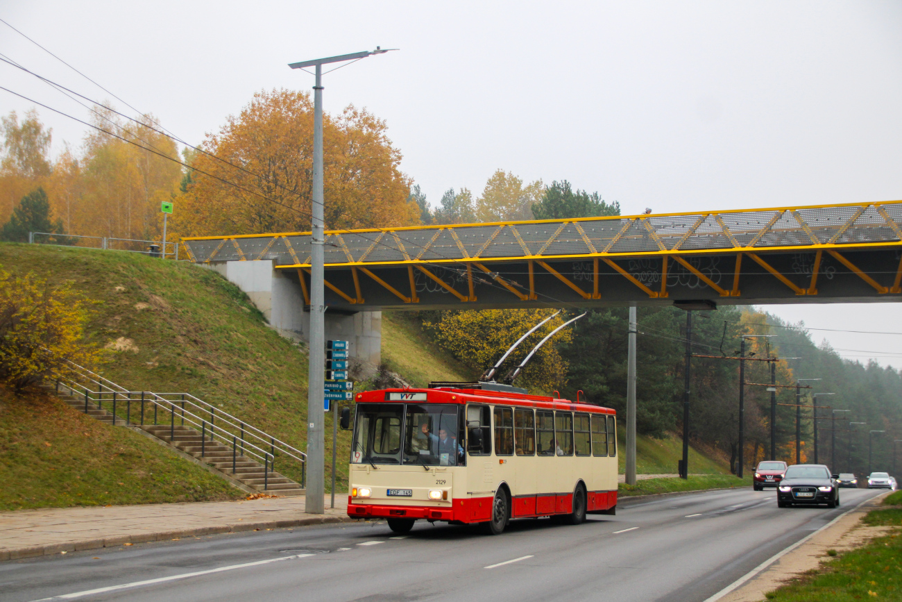 Вильнюс, Škoda 14Tr11/6 № 2129