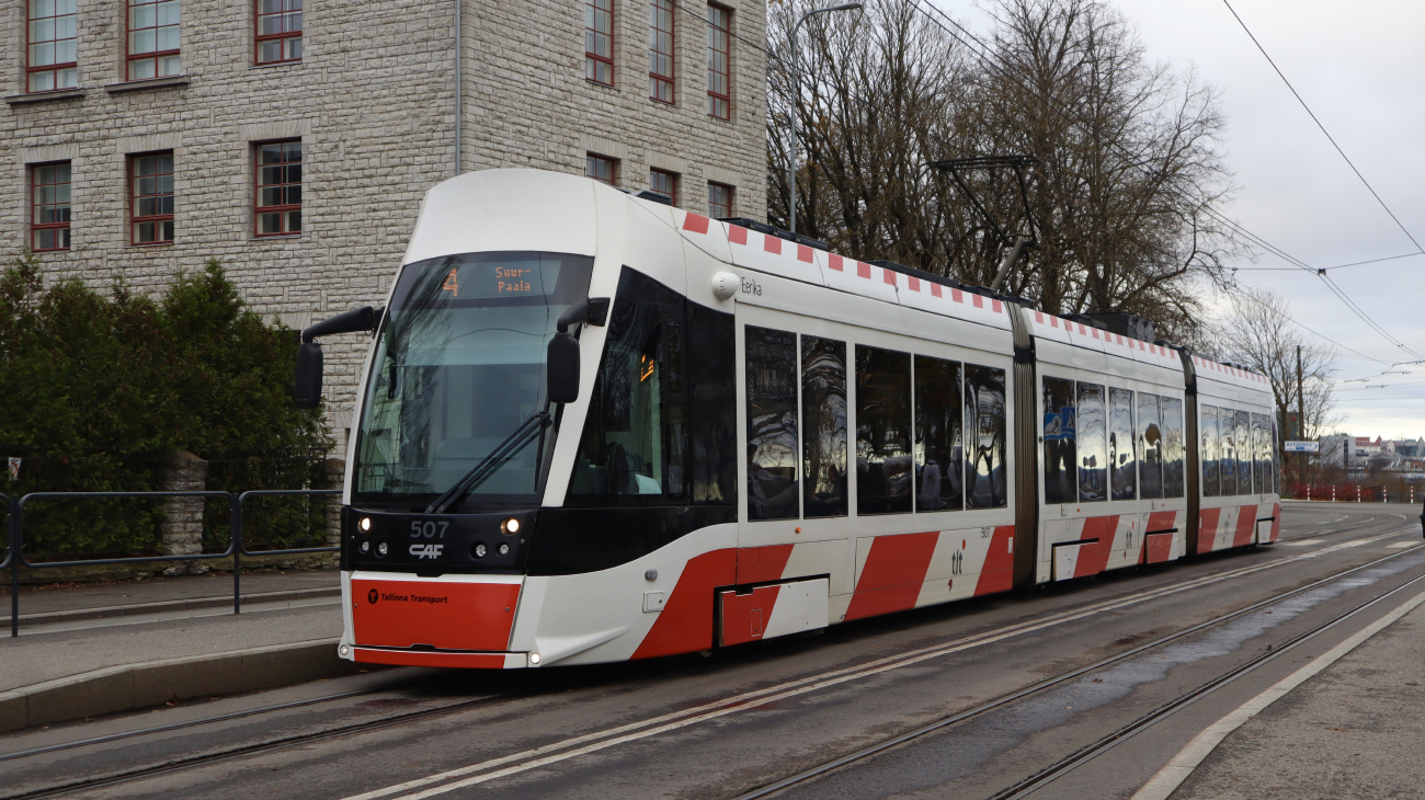 Таллин, CAF Urbos AXL № 507