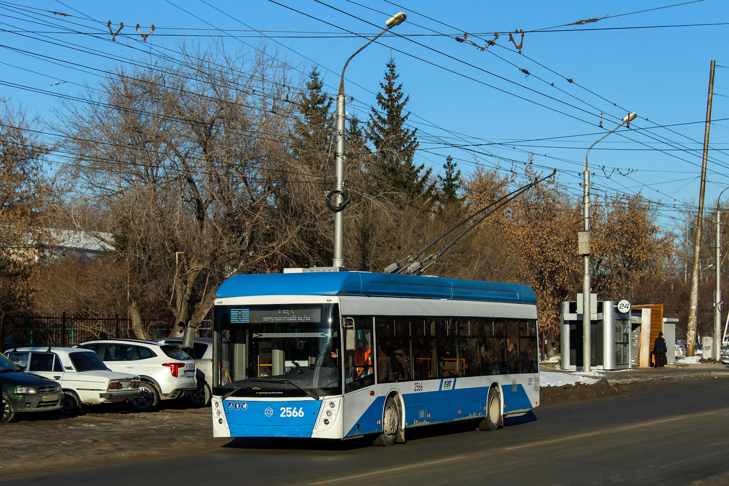 Новосибирск, УТТЗ-6241.01 «Горожанин» № 2566